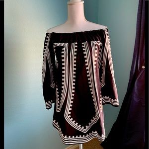 Off the Shoulder dress or can be long tunic